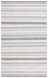 Safavieh Kilim 4'-0" x 6'-0" Rug in Silver / Ivory