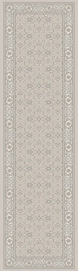 Dynamic Rugs Ancient Garden 57011 Soft Grey/Cream Rugs - Runner