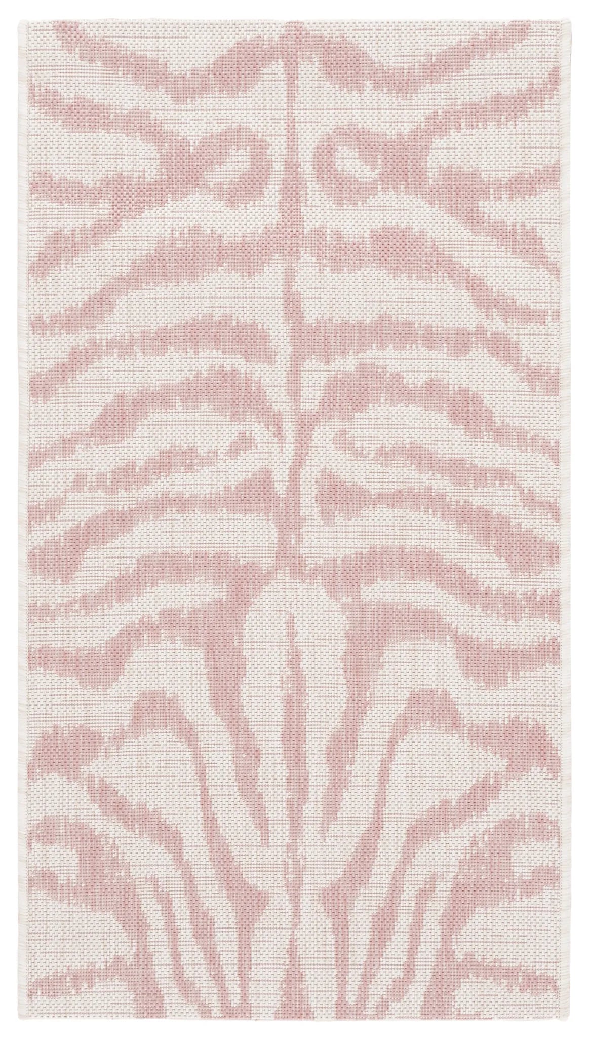 Safavieh Courtyard 2'-0" x 3'-7" Rug in Ivory / Pink
