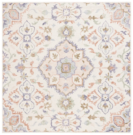 Safavieh Metro 6'-0" x 6'-0" Rug in Ivory / Green