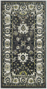 Safavieh Vintage Hamadan 2'-7" x 5'-0" Rug in Dark Grey / Ivory