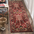 Safavieh Antiquity 2'-3" x 10'-0" Rug in Red / Multi