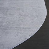 Safavieh Faux Rabbit Fur 5'-0" x 7'-0" Rug in Silver