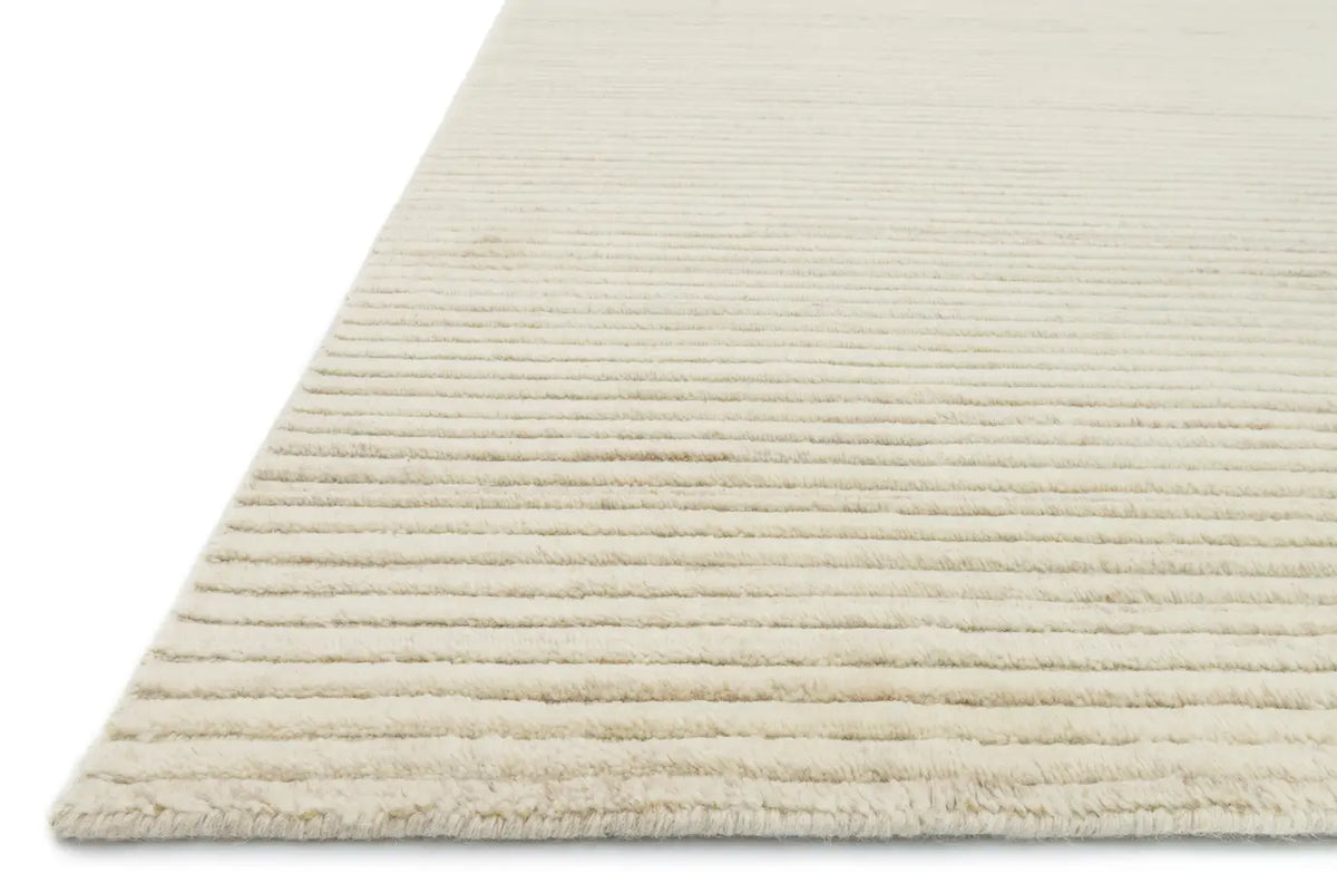 Loloi Hadley HD-06 Ivory Rugs - rug corner
