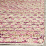 Safavieh Cape Cod 5'-0" x 8'-0" Rug in Maroon / Natural