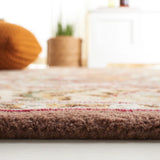 Safavieh Heritage 4'-0" x 6'-0" Rug in Brown / Ivory