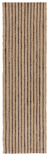 Safavieh Palm Beach 2'-3" x 8'-0" Rug in Natural / Black