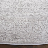 Safavieh Reflection 10'-0" x 10'-0" Rug in Creme / Ivory