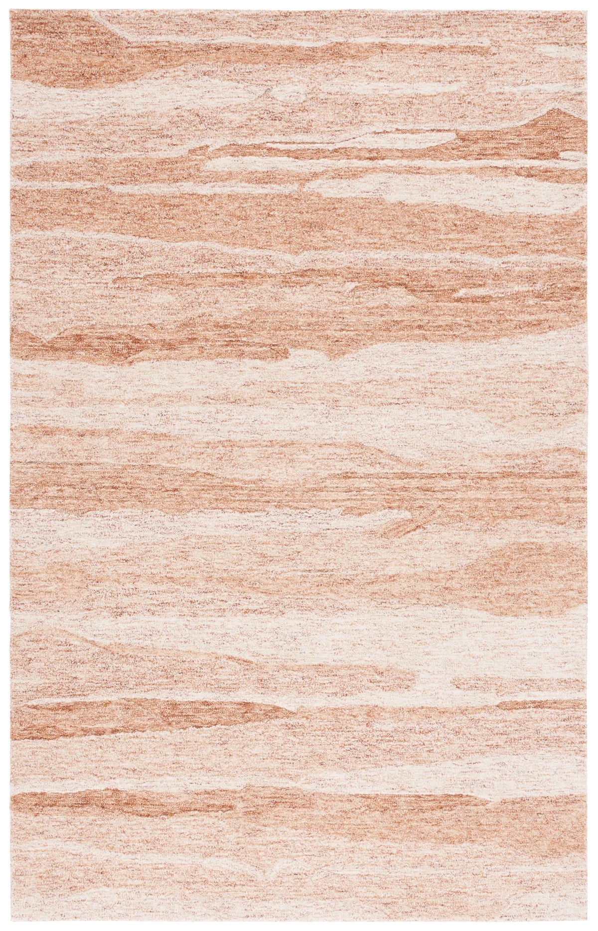 Safavieh Ebony 4'-0" x 6'-0" Rug in Rust / Ivory
