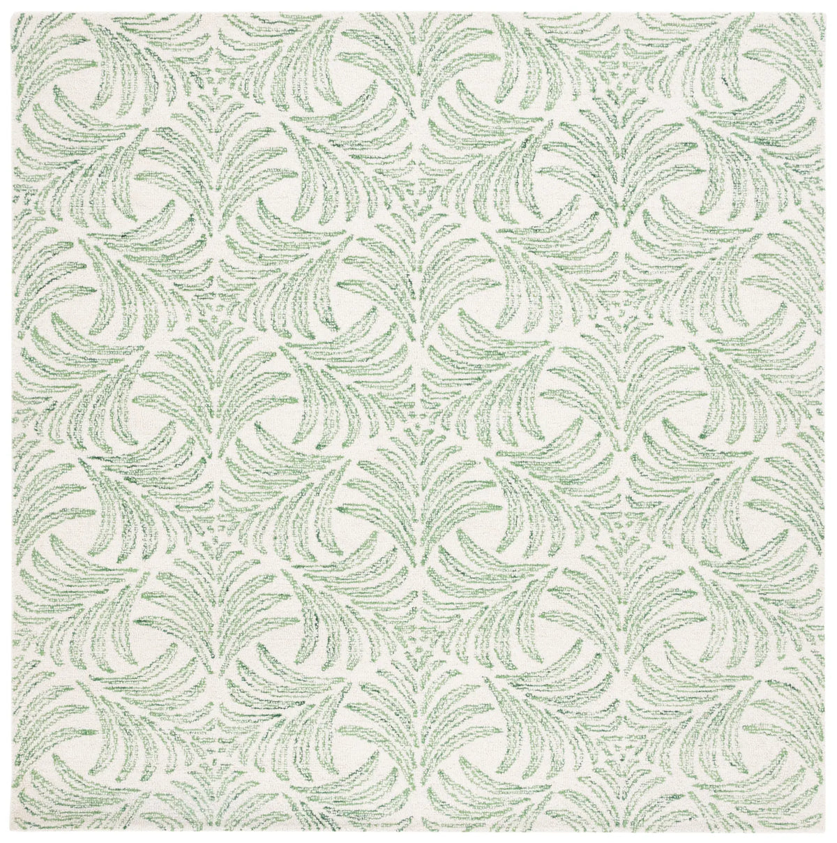 Safavieh Jardin 6'-0" x 6'-0" Rug in Ivory / Green