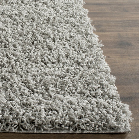 Safavieh Sga-Athens Shag 10'-0" x 14'-0" Rug in Light Grey