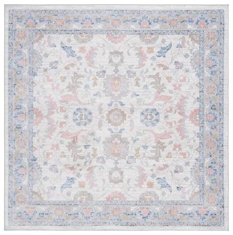 Safavieh Bayside 6'-7" x 6'-7" Rug in Beige / Blue