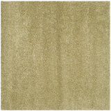 Safavieh Shag 3'-0" x 3'-0" Rug in Green