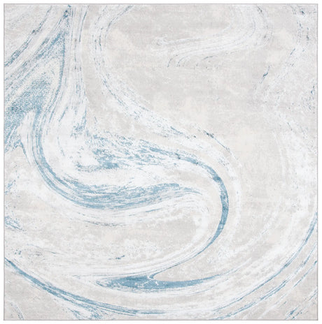 Safavieh Orchard 6'-7" x 6'-7" Rug in Grey / Blue