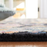 Safavieh Aspen 4'-0" x 6'-0" Rug in Black / Light Blue