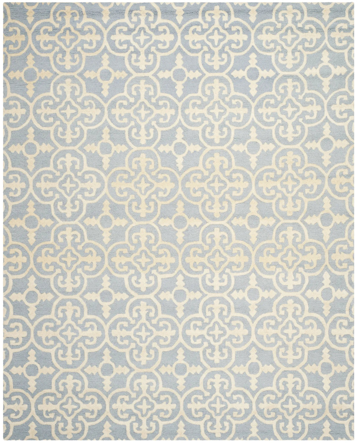 Safavieh Cambridge 10'-0" x 14'-0" Rug in Light Blue / Ivory