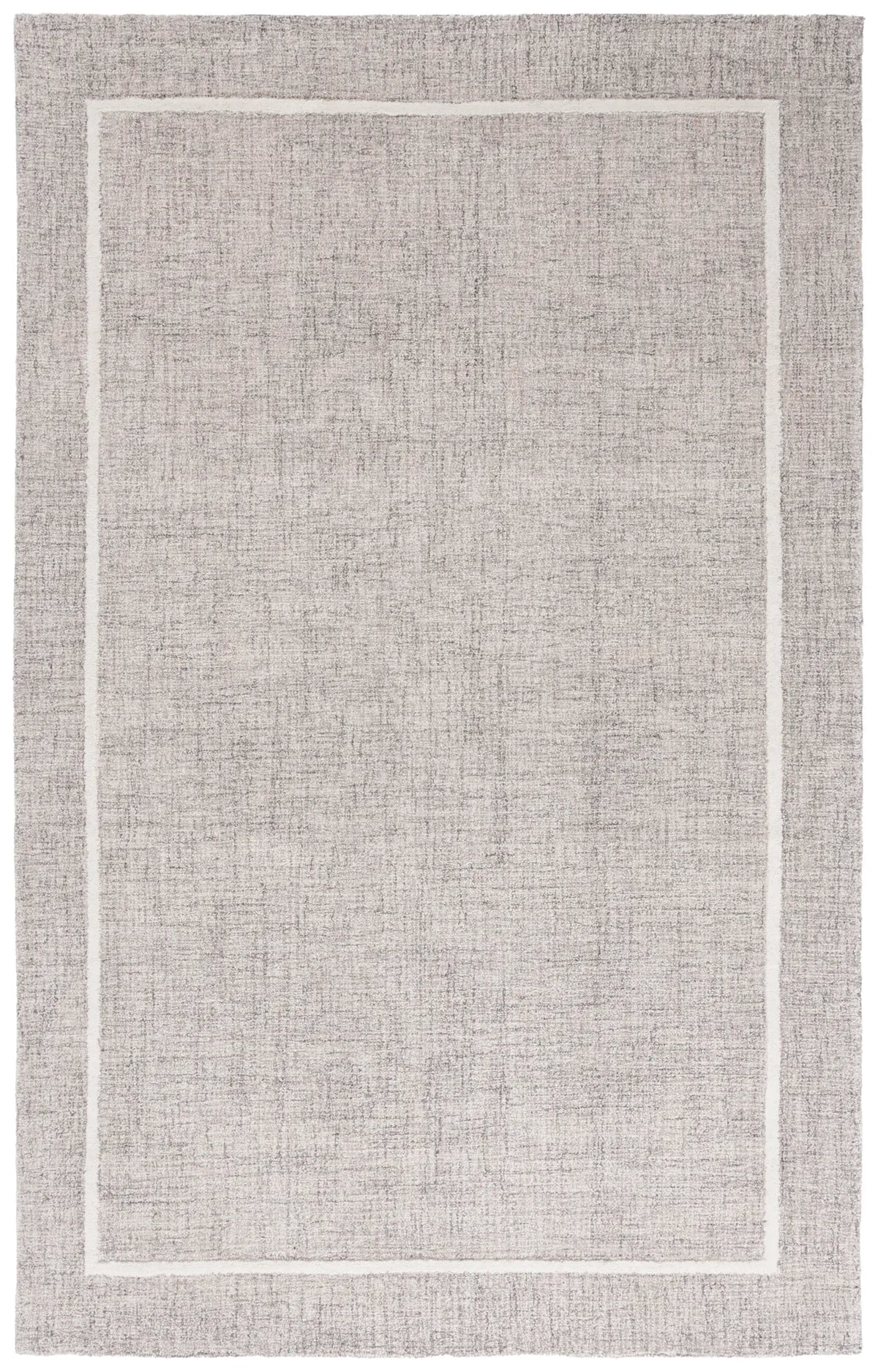 Safavieh Ebony 4'-0" x 6'-0" Rug in Grey / Ivory