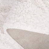 Safavieh Rumi Shag 4'-0" x 6'-0" Rug in Ivory / Light Beige