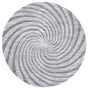 Safavieh Novelty 3'-0" x 3'-0" Rug in Charcoal / Grey