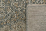 Dynamic Rugs Solace 17920 Power Loomed Traditional Beige/Blue Rug - Corner
