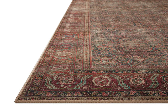 Loloi Wynter Wyn-09 Onyx/Multi Rugs - rug corner
