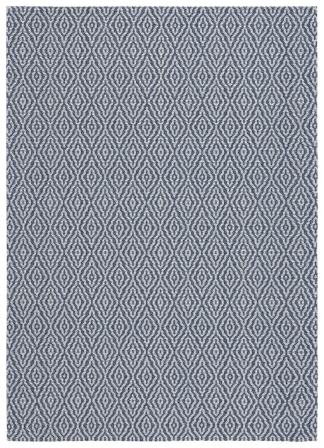 Safavieh Martha Stewart 5'-0" x 7'-0" Rug in Navy / Light Grey