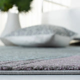 Safavieh Hollywood 4'-0" x 6'-0" Rug in Grey / Light Blue
