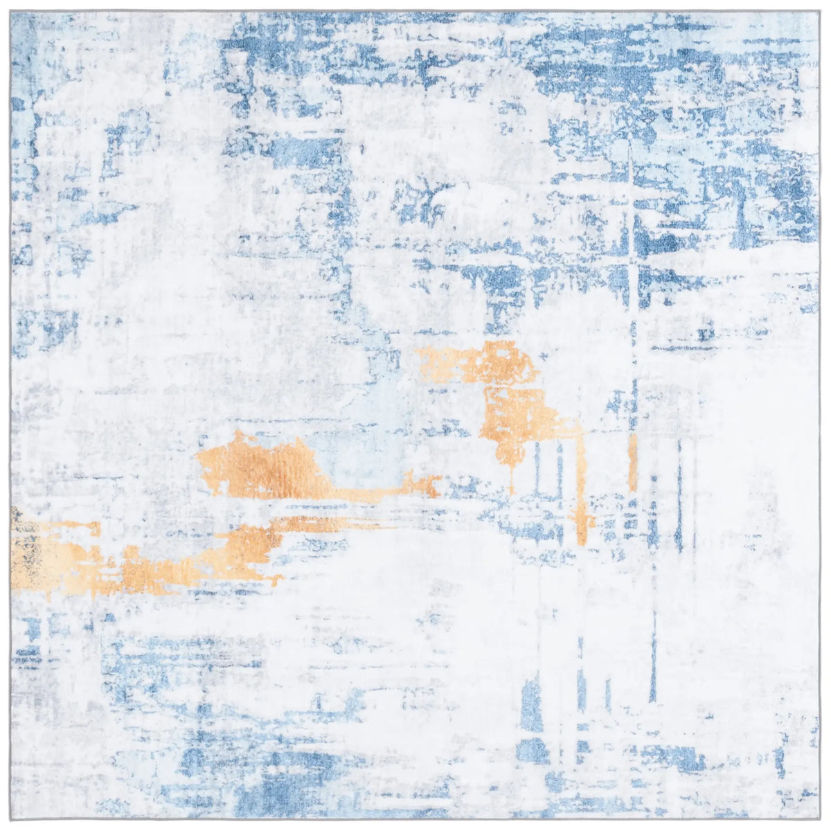 Safavieh Santa Monica 6'-0" x 6'-0" Rug in Grey / Blue