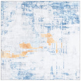 Safavieh Santa Monica 6'-0" x 6'-0" Rug in Grey / Blue