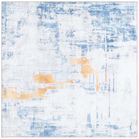 Safavieh Santa Monica 6'-0" x 6'-0" Rug in Grey / Blue