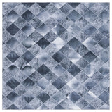 Safavieh Faux Hide 6'-0" x 6'-0" Rug in Grey / Dark Grey