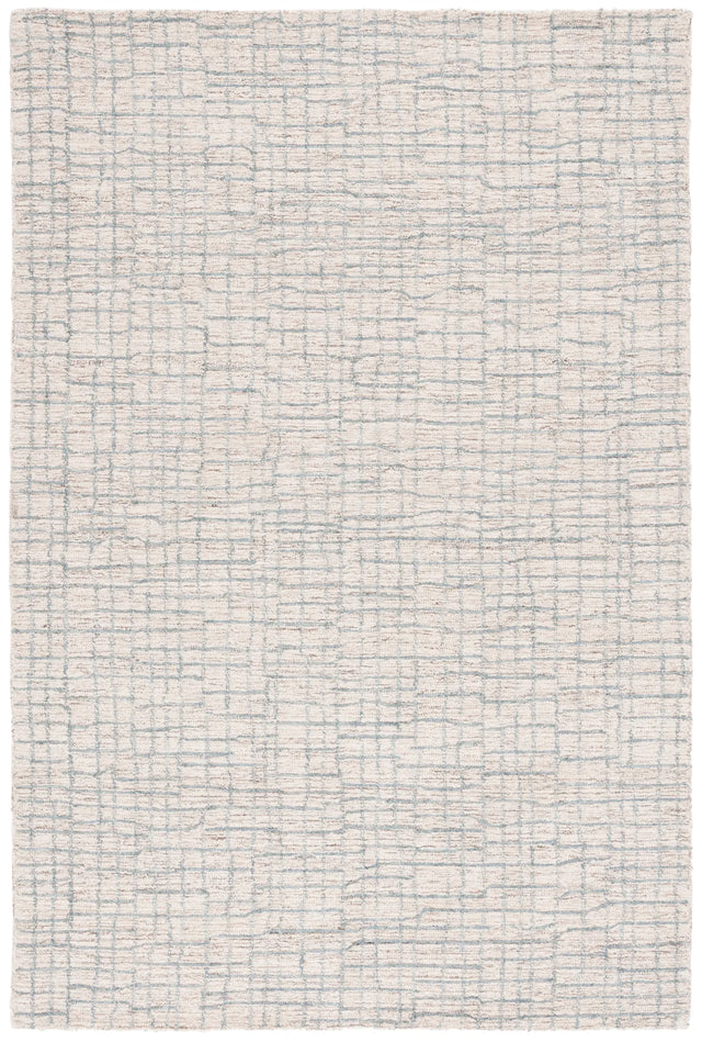 Safavieh Abstract 4'-0" x 6'-0" Rug in Ivory / Light Blue