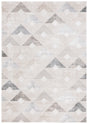 Safavieh Saylor 100 4'-0" x 6'-0" Rug in Grey / Dark Grey