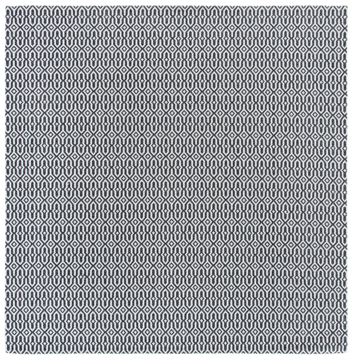 Safavieh Augustine 6'-4" x 6'-4" Rug in Black / Light Grey