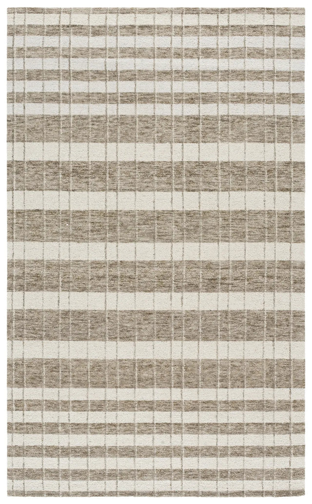 Safavieh Genre 5'-0" x 8'-0" Rug in Brown / Ivory