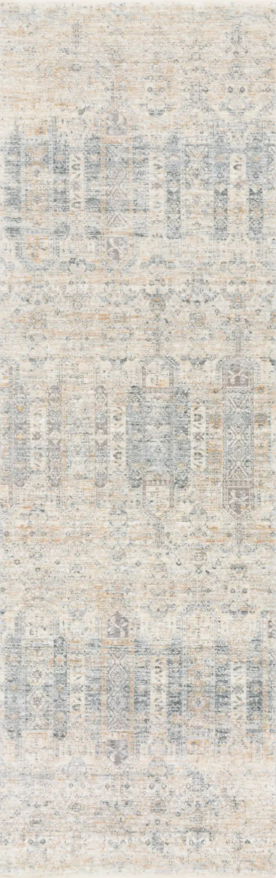 Loloi Pandora Pan-02 Ivory / Mist Rugs - runner flat