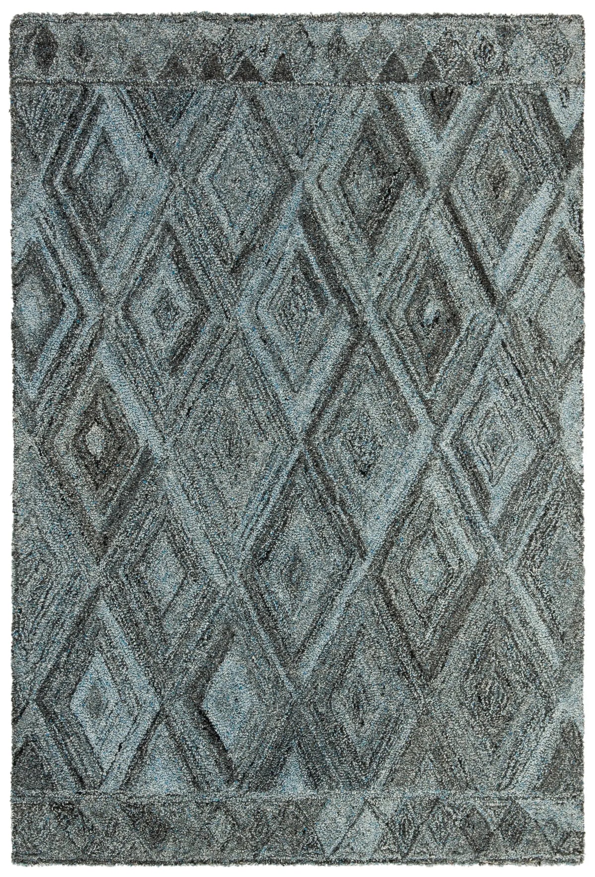 Safavieh Abstract 4'-0" x 6'-0" Rug in Blue / Black