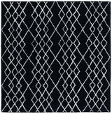 Safavieh Metro 6'-0" x 6'-0" Rug in Black / Ivory