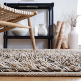 Safavieh Natura 3'-0" x 5'-0" Rug in Grey / Ivory