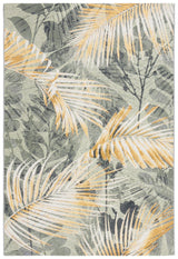 Safavieh Barbados 500 4'-0" x 6'-0" Rug in Green / Black Gold