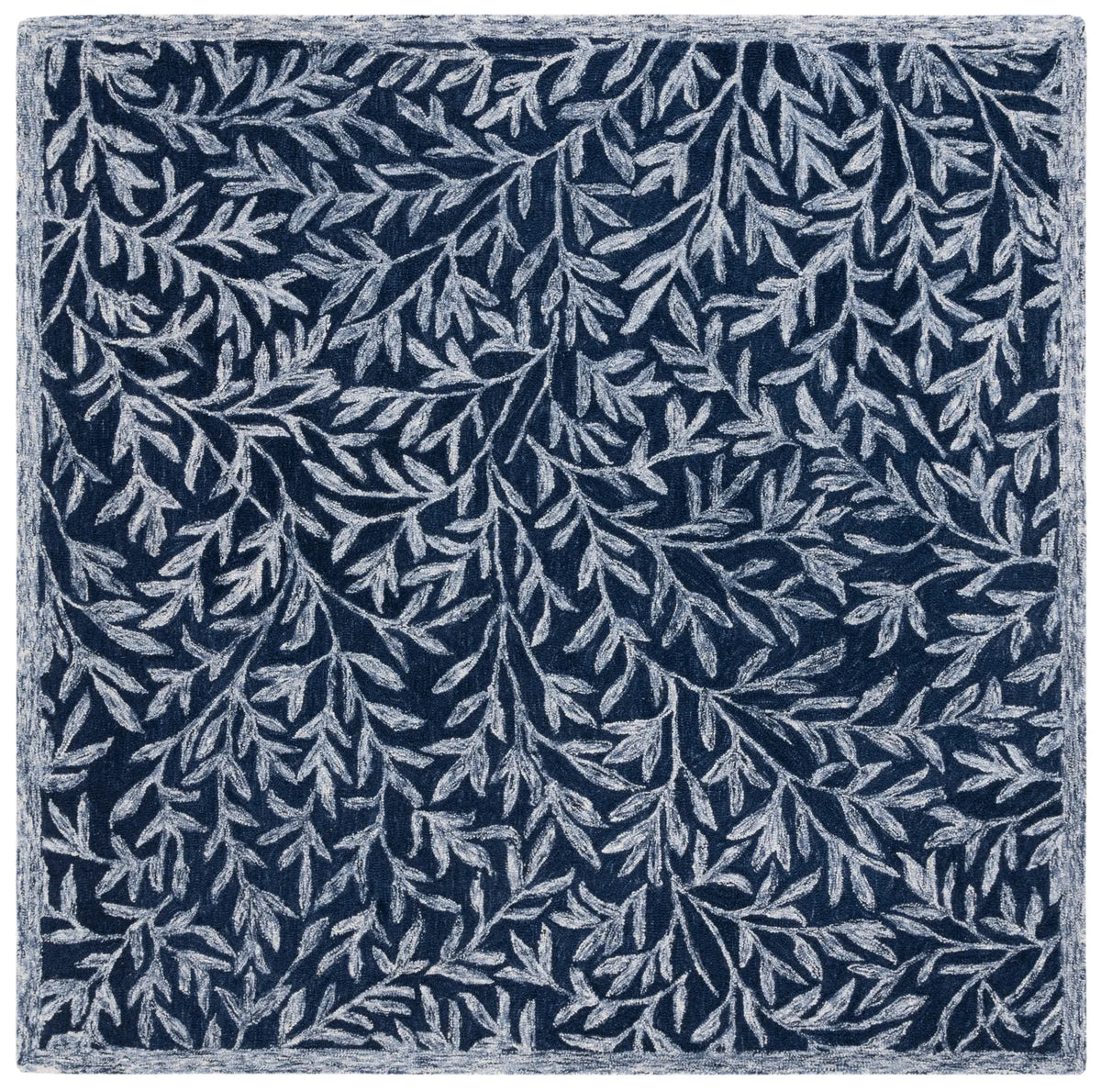 Safavieh Jardin 5'-0" x 5'-0" Rug in Navy / Ivory