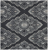 Safavieh Wyndham 7'-0" x 7'-0" Rug in Dark Grey / Ivory