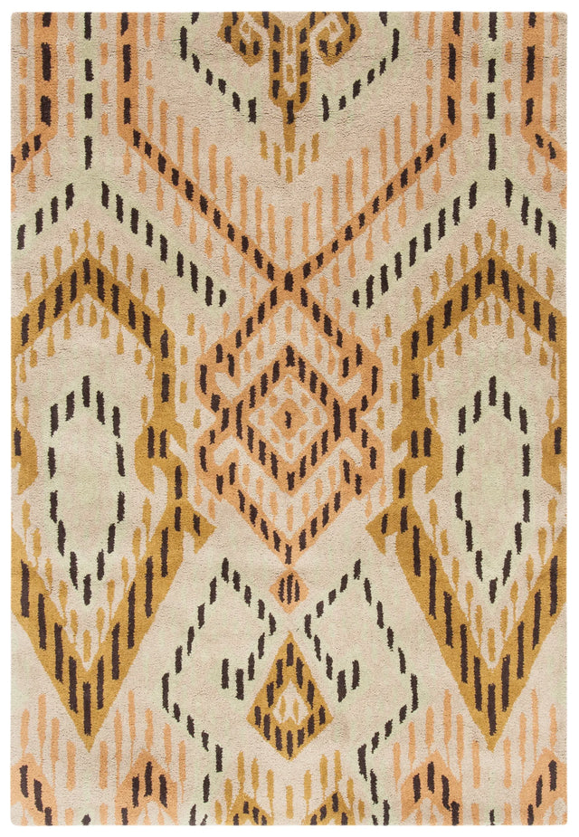 Safavieh Wyndham 4'-0" x 6'-0" Rug in Brown / Ivory