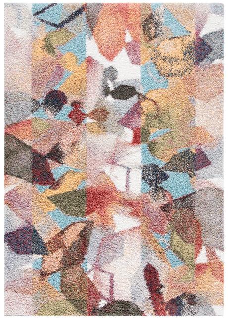 Safavieh Calista 4'-5" x 6'-5" Rug in Rust / Gold