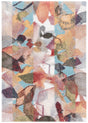 Safavieh Calista 4'-5" x 6'-5" Rug in Rust / Gold