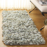 Safavieh Rio Shag 2'-3" x 6'-0" Rug in Light Green