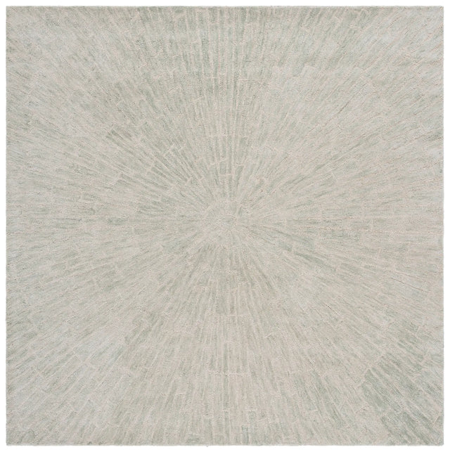 Safavieh Marquee 6'-0" x 6'-0" Rug in Light Green / Beige