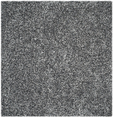 Safavieh Sg-Mls-Malibu Shag 5'-0" x 5'-0" Rug in Charcoal