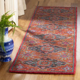 Safavieh Heritage 2'-3" x 8'-0" Rug in Rust / Multi