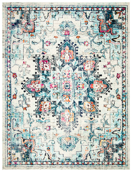 Safavieh Madison 10'-0" x 14'-0" Rug in Cream / Blue
